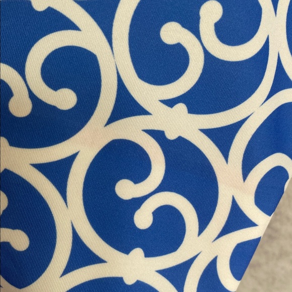 Gretchen Scott Azure Blue Twist and Shout Heavens Gate Dress Size Large - Picture 11 of 13